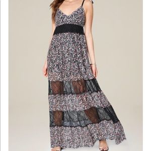 bebe Floral Maxi Dress